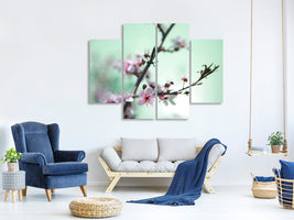 4-piece-canvas-print-beautiful-japanese-cherry-blossom
