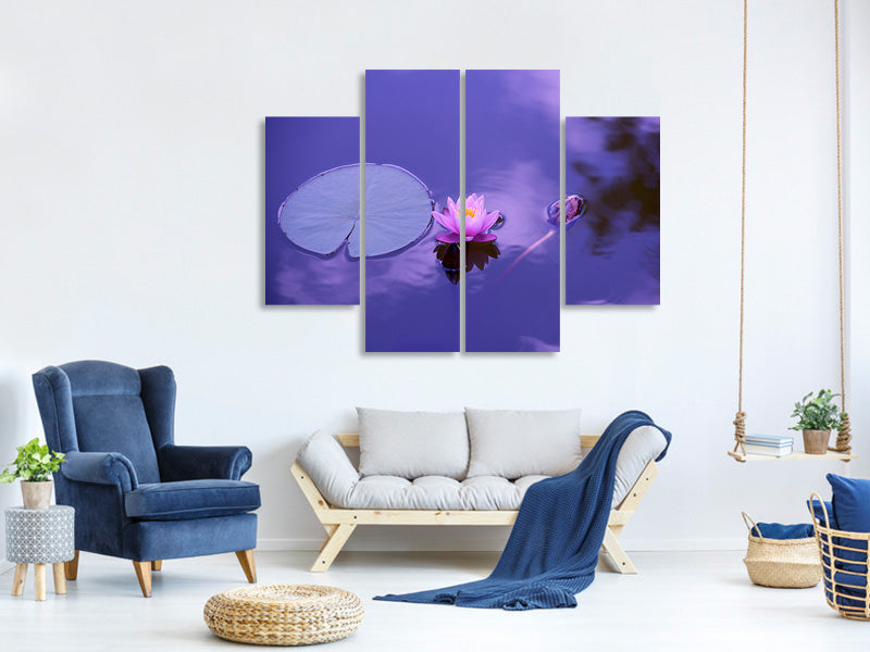4-piece-canvas-print-lotus-flower