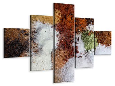 5-piece-canvas-print-ground-spices