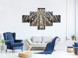 5-piece-canvas-print-in-the-metro