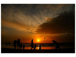 canvas-print-games-on-the-beach