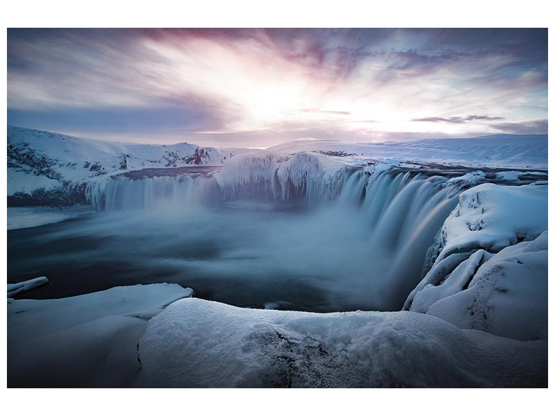 canvas-print-morning-godafoss-x