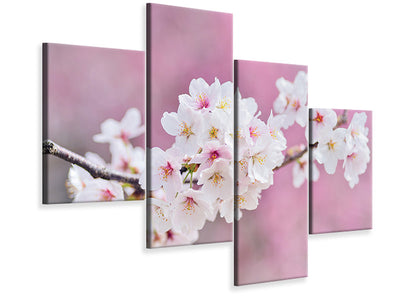 modern-4-piece-canvas-print-cherry-blossoms-xxl