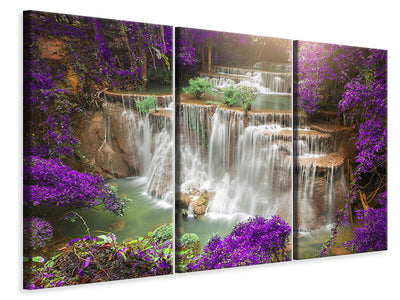 3-piece-canvas-print-photowallpaper-garden-eden