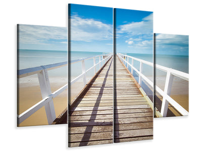 4-piece-canvas-print-at-the-dock