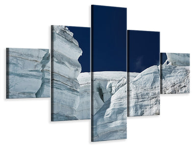 5-piece-canvas-print-cliff-jumping