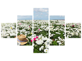 5-piece-canvas-print-spring-flower-meadow