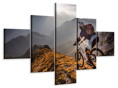 5-piece-canvas-print-the-call-of-the-mountain