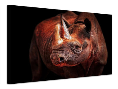 canvas-print-rhino-posing-x