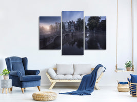 modern-3-piece-canvas-print-amsterdam-morning-ii