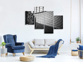 modern-4-piece-canvas-print-noble-stairs