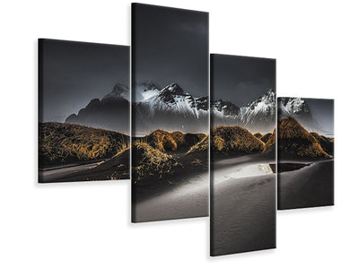 modern-4-piece-canvas-print-stokksnes-iceland