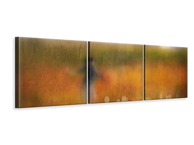 panoramic-3-piece-canvas-print-a-girl-and-bear-grass
