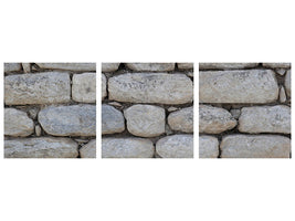 panoramic-3-piece-canvas-print-wall-of-natural-stones