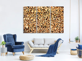 3-piece-canvas-print-logs