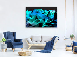 panoramic-canvas-print-3d-diamonds