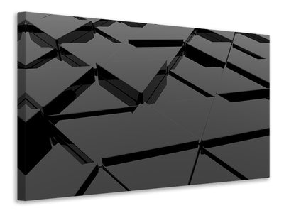 panoramic-3-piece-canvas-print-3d-triangular-surfaces