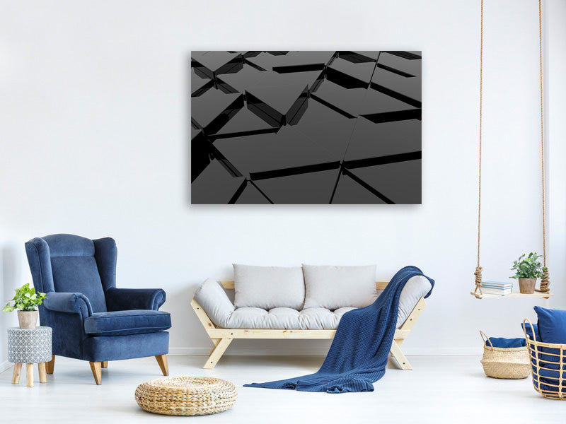 modern-4-piece-canvas-print-3d-triangular-surfaces