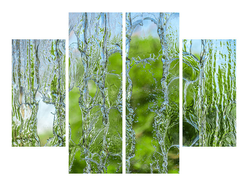 4-piece-canvas-print-behind-the-waterfall