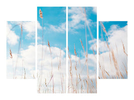 4-piece-canvas-print-blades-of-grass-in-the-sky