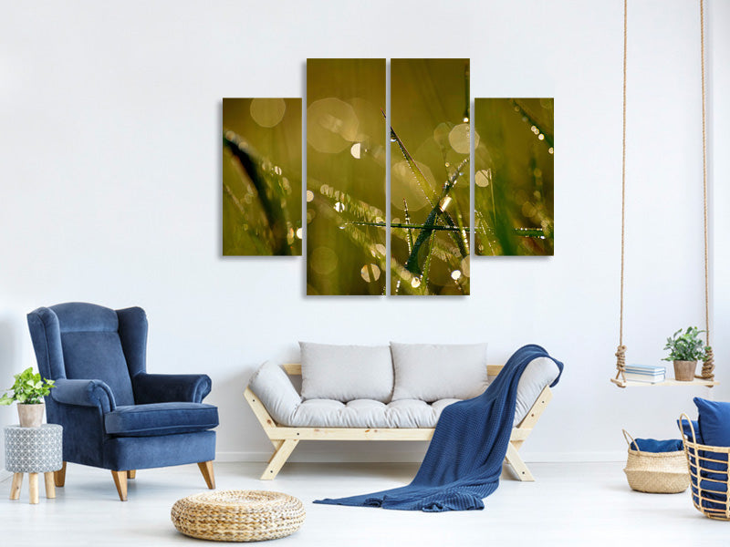 4-piece-canvas-print-dew-in-the-morning