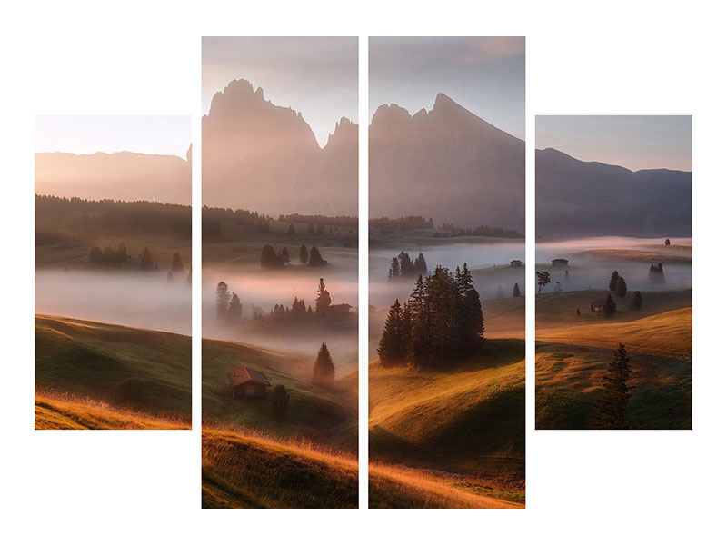 4-piece-canvas-print-first-light-a