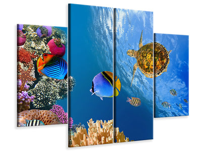 4-piece-canvas-print-fish-in-the-water