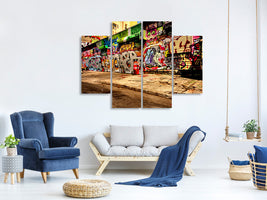 4-piece-canvas-print-graffiti-ny