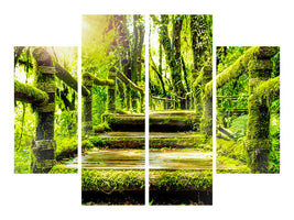 4-piece-canvas-print-moss