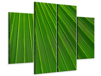 4-piece-canvas-print-palm-stripe-i