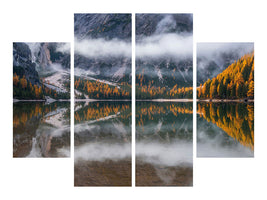 4-piece-canvas-print-perfect-reflection