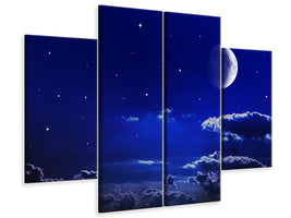 4-piece-canvas-print-the-night-sky