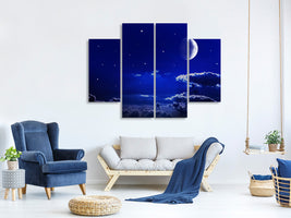 4-piece-canvas-print-the-night-sky