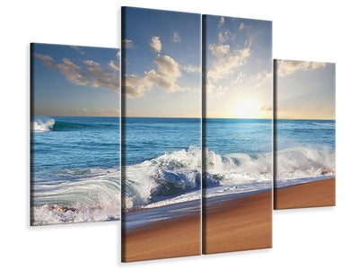 4-piece-canvas-print-the-waves-of-the-sea