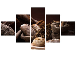 5-piece-canvas-print-bread-bakery