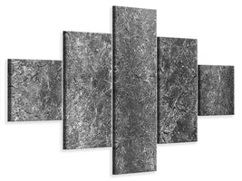 5-piece-canvas-print-concrete-abstract