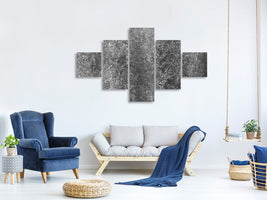 5-piece-canvas-print-concrete-abstract