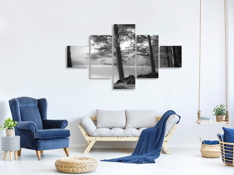5-piece-canvas-print-loch-an-eilein