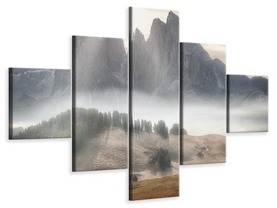 5-piece-canvas-print-misty-mountains-a