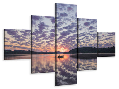 5-piece-canvas-print-morning