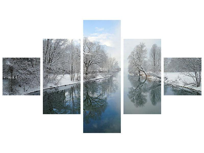 5-piece-canvas-print-winter-ii