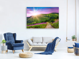 5-piece-canvas-print-a-summer-landscape-at-sunrise
