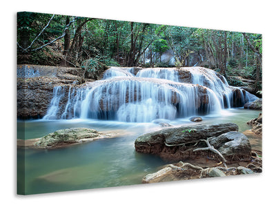 modern-4-piece-canvas-print-a-waterfall