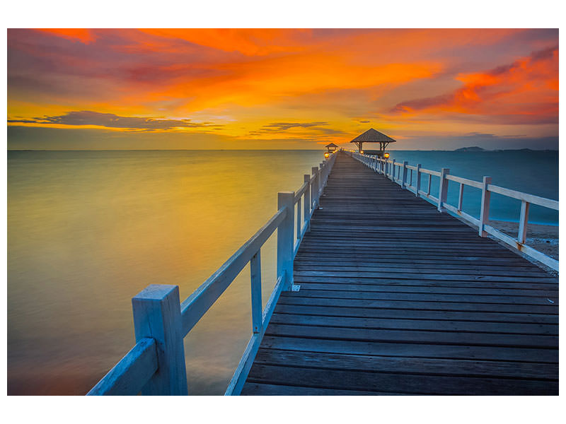 3-piece-canvas-print-a-wooden-bridge-in-the-far-east