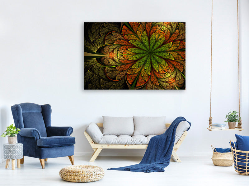 3-piece-canvas-print-abstract-floral-pattern