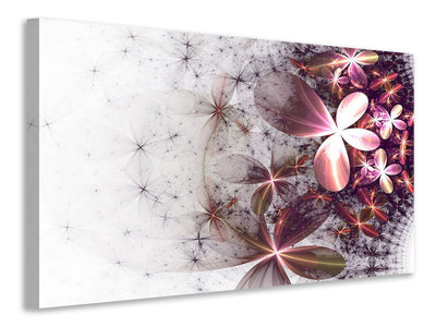 4-piece-canvas-print-abstract-floral