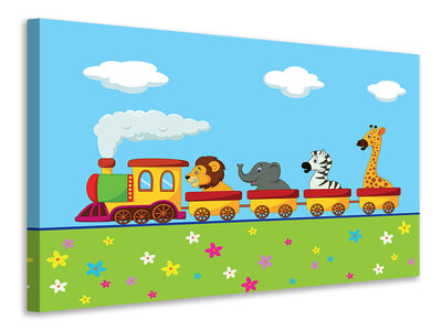 modern-3-piece-canvas-print-animal-train