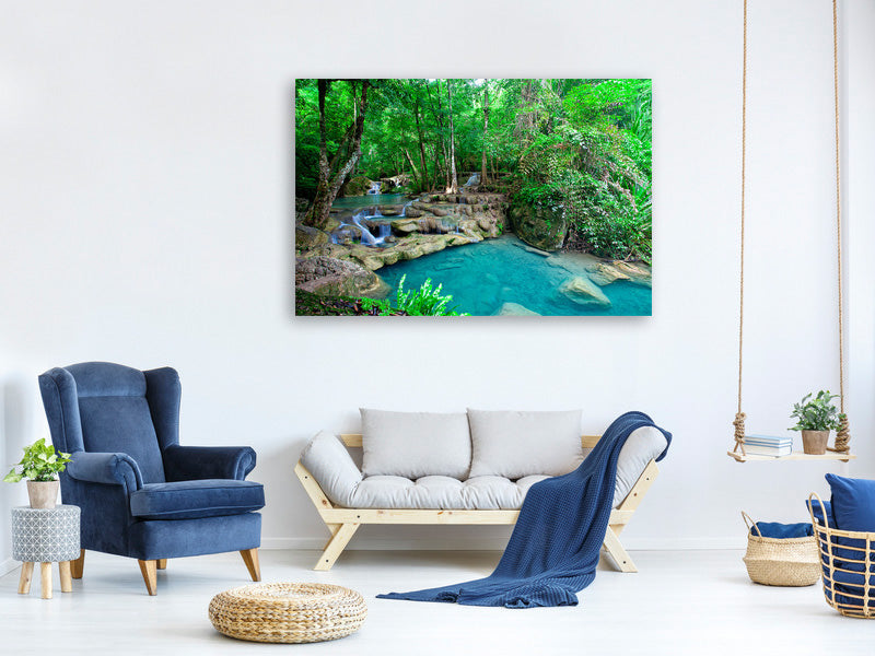 modern-4-piece-canvas-print-at-the-foot-of-erawan