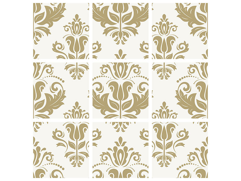 4-piece-canvas-print-baroque-ornaments