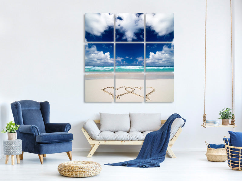 canvas-print-beach-love-s